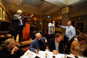 Matthew Magers successfully bidding for the OAS Savage Club Forum official poster