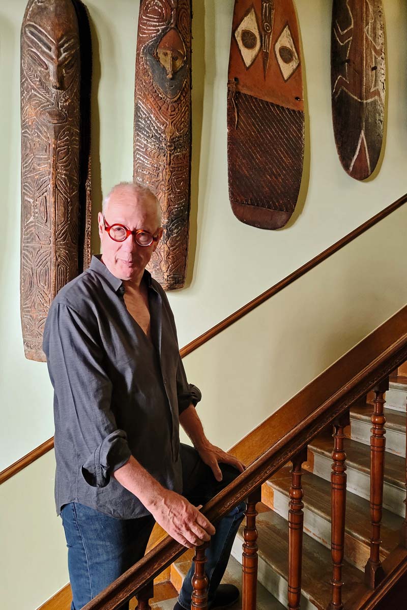 Kevin Conru, Oceanic art collector