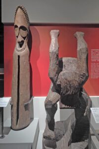 A slit drum from Vanuatu